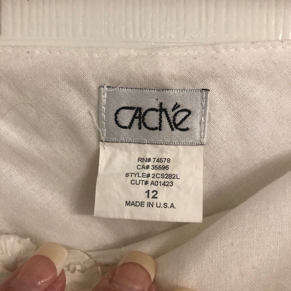 Cache White Skirt - Picture 3 of 5